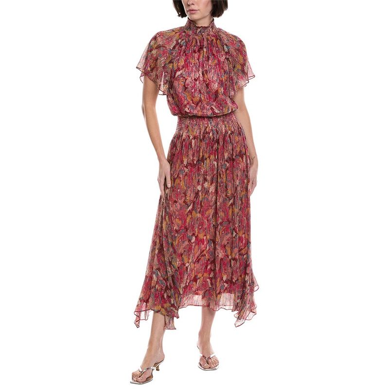 Ramy Brook Womens Jerry Gown, Pink